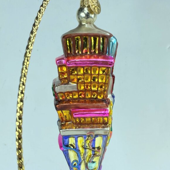 Christopher Radko Times Square Countdown 2001 Christmas Ornament NX14 - Picture 4 of 6
